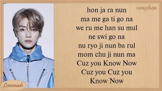 NCT U  Know Now Easy Lyrics [upl. by Akienaj]