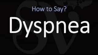 How to Pronounce Dyspnea CORRECTLY Meaning amp Pronunciation [upl. by Arahset]