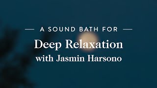 A Nighttime Sound Bath for Relaxation and Sleep  Goop [upl. by Vick]