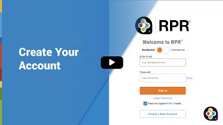 RPR Basics amp Beyond Create Your Account [upl. by Ciri556]