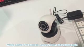 How to Reset SACAM IP Camera with App CamHi [upl. by Hwu]