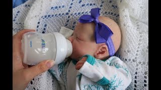 Reborn Iylas Morning Routine Reborn Baby Doll Roleplay [upl. by Ashjian]