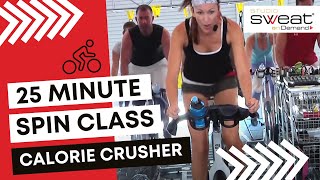 Under 30 Minute Spin Class  Cardio CALORIE CRUSHER  FREE Online Spin® Class [upl. by Consolata]