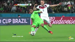 ملخص المباراة التاريخية الجزائر والمانيا وجنون الشوالي شاشة كاملة HD720 كأس العالم 2014 [upl. by Notsnarc835]