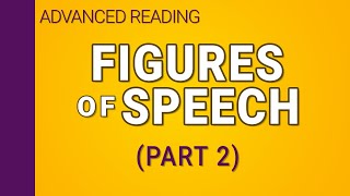 Figures of Speech Part 2 Tropes and Schemes [upl. by Bayer]