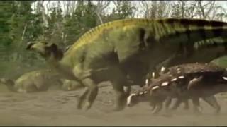 Walking with Dinosaurs  Iguanodon Herd and Utahraptor [upl. by Gilberto]