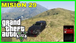 ✔️GTA 5  Misión 29  Vehículo de huida Español PC PS3 PS4 PS5 XBOX GTA V [upl. by Catriona]