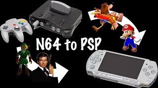 How to add Nintendo N64 Games to the Sony PSP with Daedalus 64 Emulator [upl. by Clabo937]