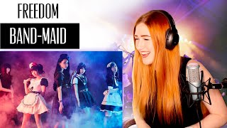 VOICE COACH REACTS  BANDMAID Freedom first time listening and I have no regrets none [upl. by Iret491]