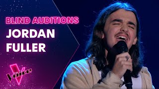 The Blind Auditions Jordan Fuller sings Falling by Harry Styles [upl. by Lehrer]