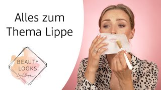 Lippe richtig schminken – Anleitung mit Olesja [upl. by Llenyar]