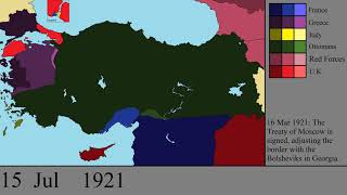 The Turkish Wars of Independence Every Day [upl. by Gnouc]