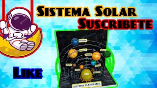 MAQUETA DEL SISTEMA PLANETARIO [upl. by Suhail60]