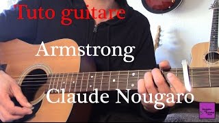 Tuto guitare  Armstrong  Claude Nougaro  TAB [upl. by Philender442]