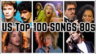 US Billboard Top 100 Songs of the 80s [upl. by Nakasuji275]